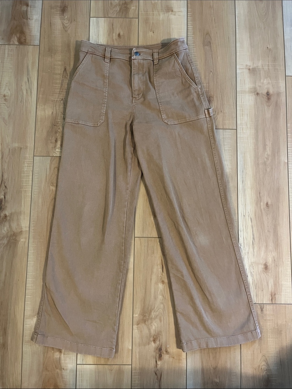Abound Wide-Leg Pants in Orange-Tan